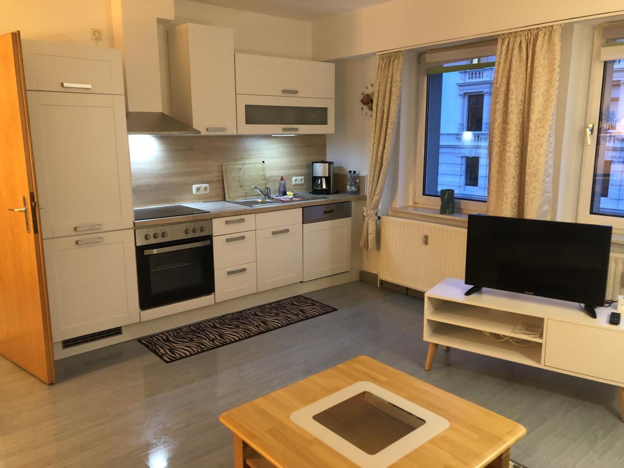 Moderne Vollmoeblierte Wohnung Цвикау Екстериор снимка